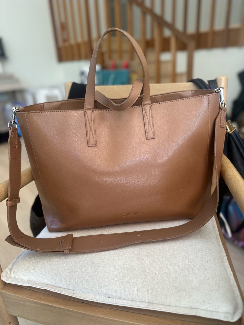 Calpak Haven Tote with Removable Shoulder Strap